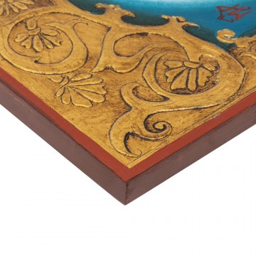 Icona Rumena Madonna con...