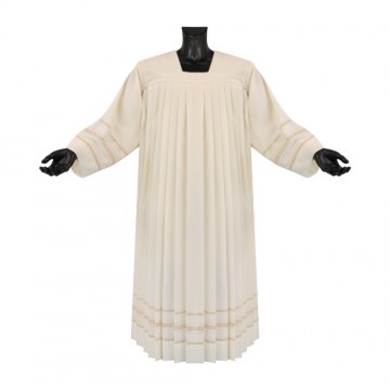 Camice Plissettato in Misto...