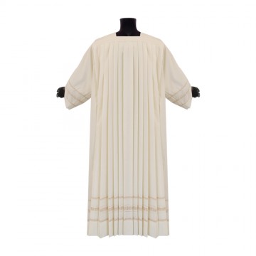 Camice Plissettato in Misto...