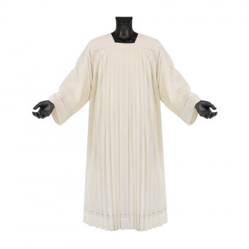 Camice Plissettato in Misto...