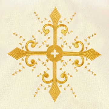 Velo Omerale con Croce...