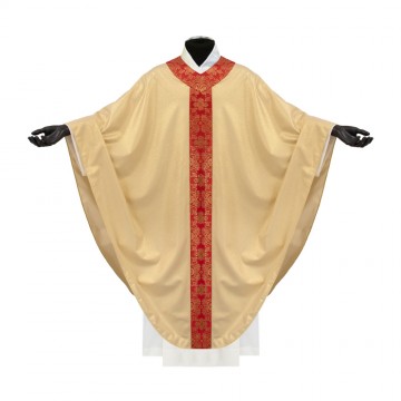 Casula Gotica Color Oro con...