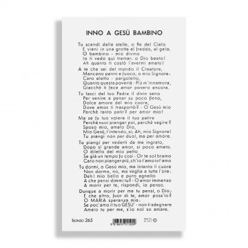 Santino Gesù Bambino e Inno