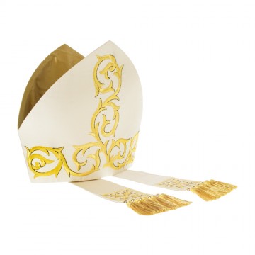 Mitria in Seta con Ricami...