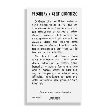 Santino Gesù in Croce con...