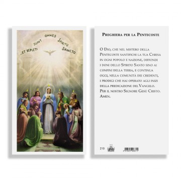 Santino con Preghiera per...