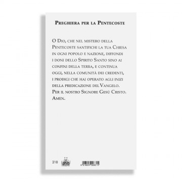 Santino con Preghiera per...