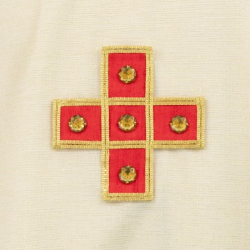 Casula Avorio con Croce...