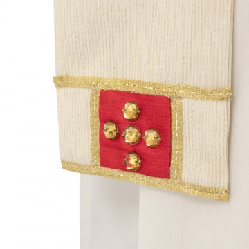 Casula Avorio con Croce...