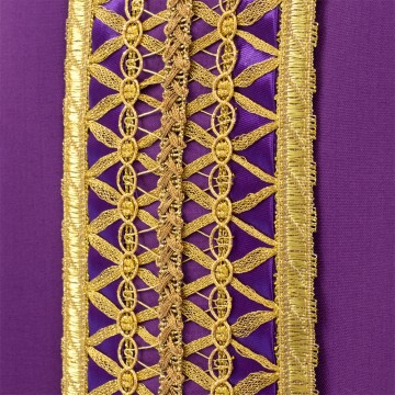 Casula Viola in Pura Lana...