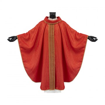 Casula Rossa in Lurex con...