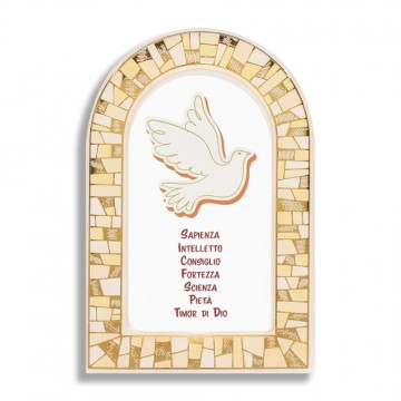 Quadretto Cresima con...