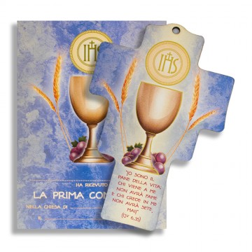 Croce in Legno Prima Comunione