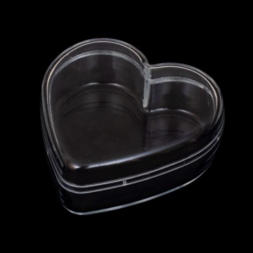 Portarosario Cuore in Plastica