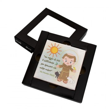 Piastrella San Francesco...