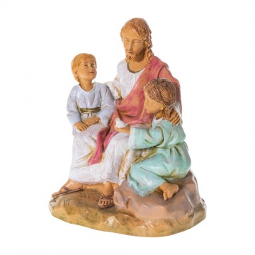 Statua Cristo con Bambini...