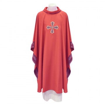 Casula con Croce Ricamata