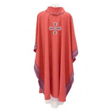 Casula con Croce Ricamata