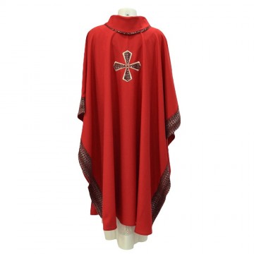 Casula con Croce Ricamata