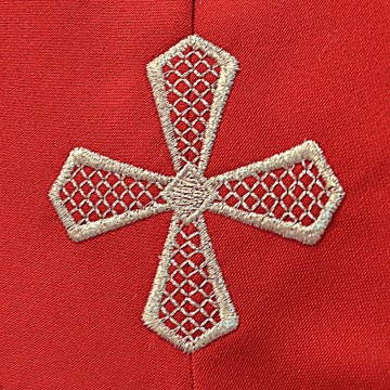 Casula con Croce Ricamata