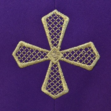 Casula con Croce Ricamata