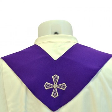 Casula con Croce Ricamata