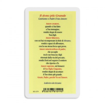 Santino Plastificato il...