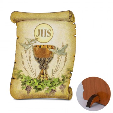 Quadretto Pergamena in MDF...