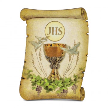 Quadretto Pergamena in MDF...