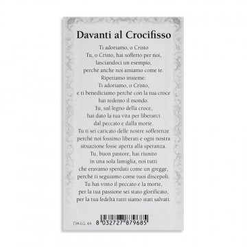 Santino Gesù Crocifisso con...
