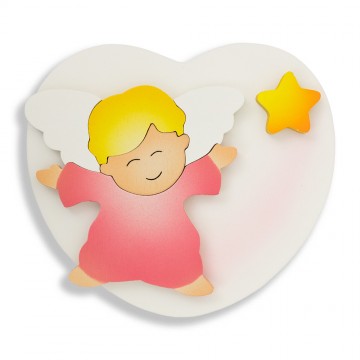 Quadretto Cuore con Angelo...