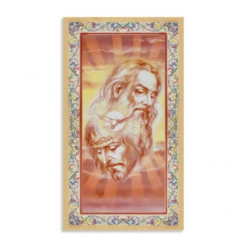 Santino Trinità con Preghiera