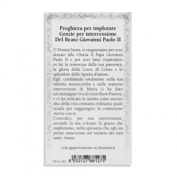 Santino Papa Giovanni Paolo...