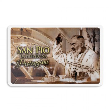 Card San Pio da Pietrelcina