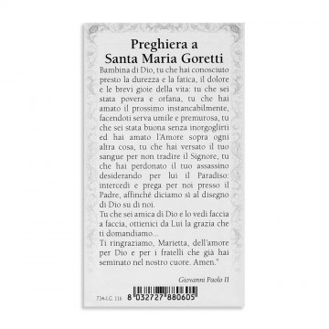 Santino Santa Maria Goretti...