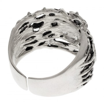 Anello Vescovile Argento e...