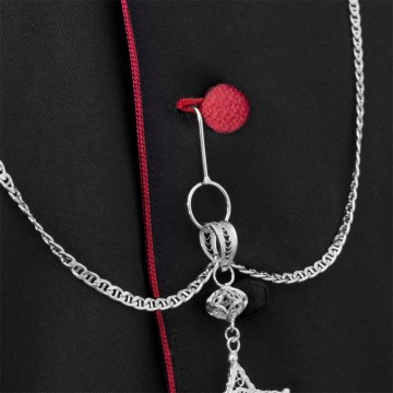 Gancio in Argento per Croce...