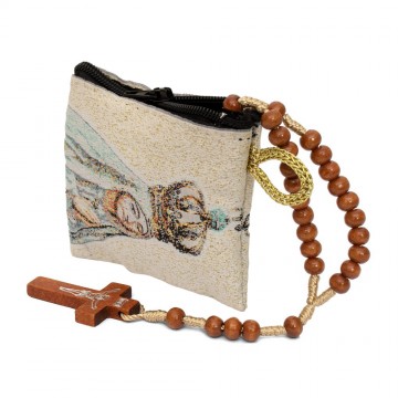 Portarosario in Tessuto...