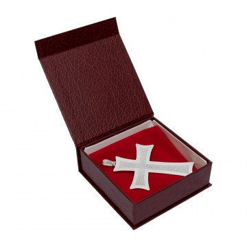 Croce Pettorale in Argento 925
