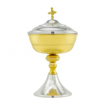 Pisside Bicolore in Argento...