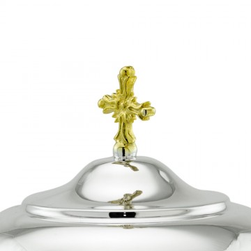 Pisside Bicolore in Argento...