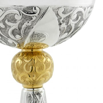 Pisside in Argento 800 con...