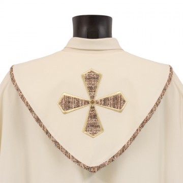 Piviale Avorio in Poliestere