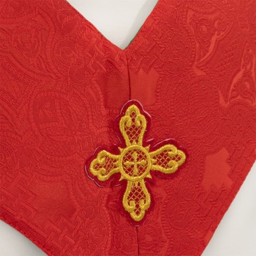 Stola Bicolore Verde e Rossa