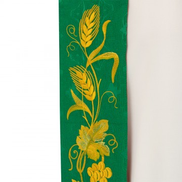 Stola Bicolore Verde e Rossa