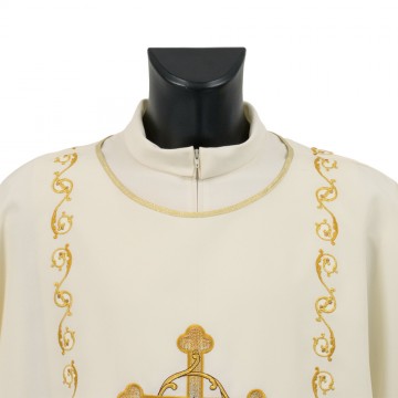 Dalmatica Avorio con ricamo...