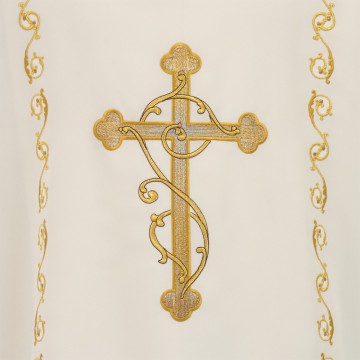 Dalmatica Avorio con ricamo...