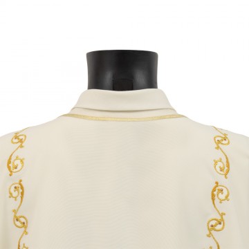 Dalmatica Avorio con ricamo...