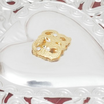 Quadro Ovale Ex Voto con Cuore