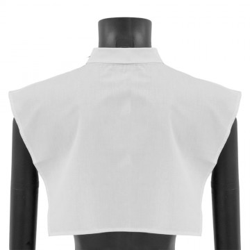 Amitto Bianco con Zip in...